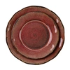 melamine dinnerware red